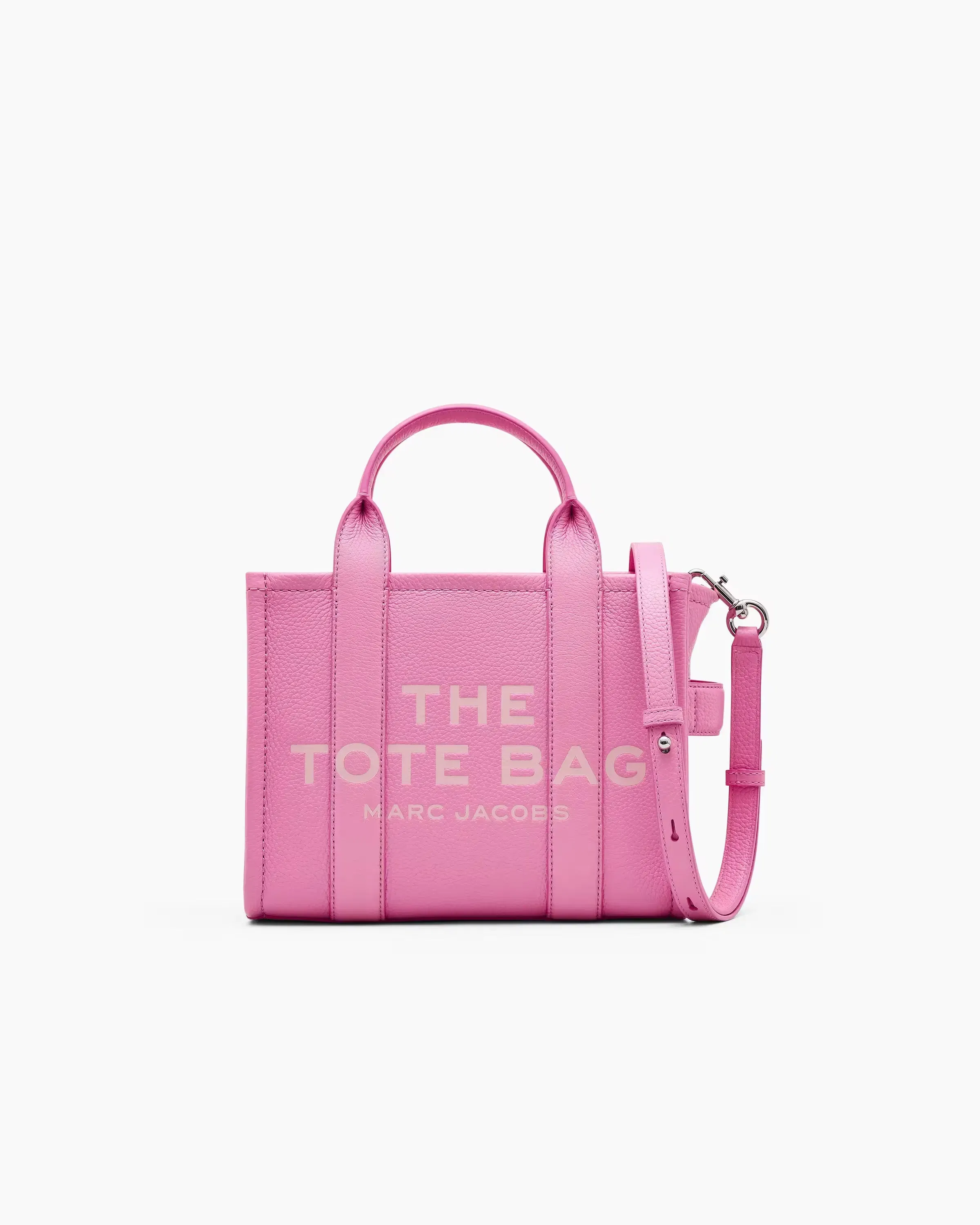 Marc Jacobs The Leather Small Tote Bag Petal Pink