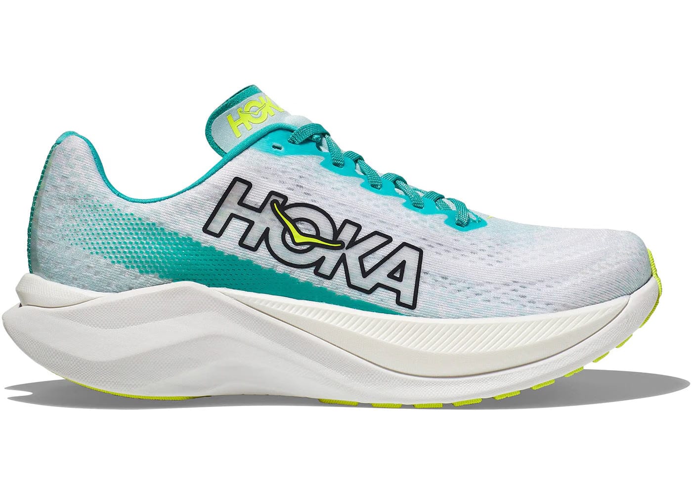 HOKA Wmns Mach X 'White Blue Glass'