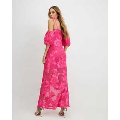 Pink Cornelli Maxi Dress