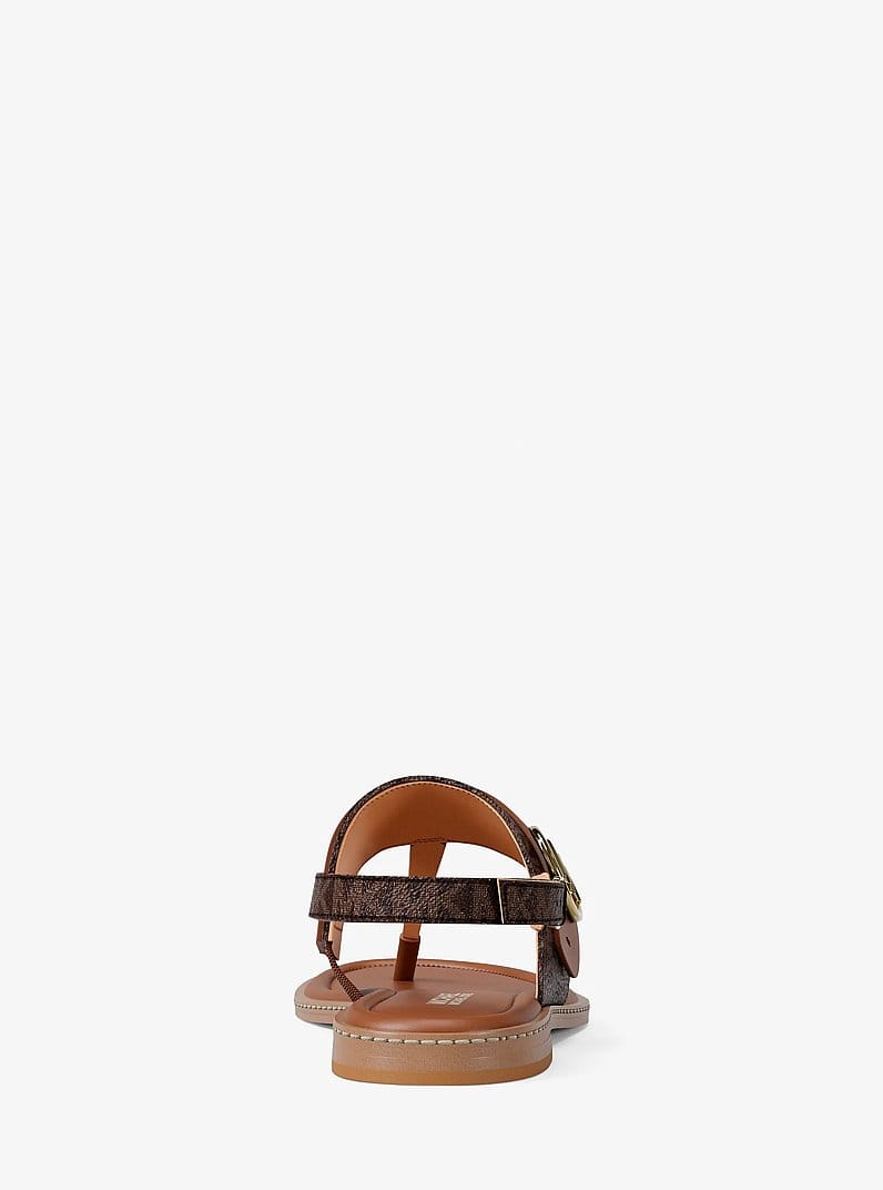 Michael Kors Carmen Signature Logo Sandal