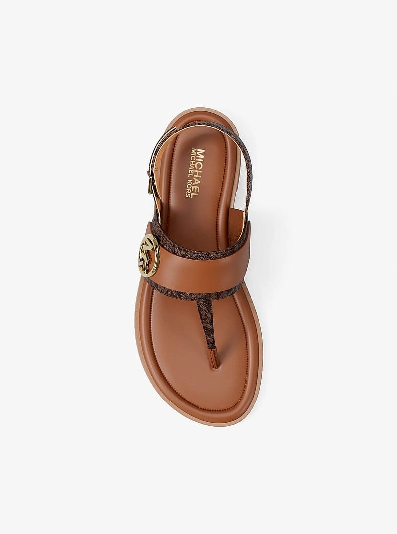 Michael Kors Carmen Signature Logo Sandal