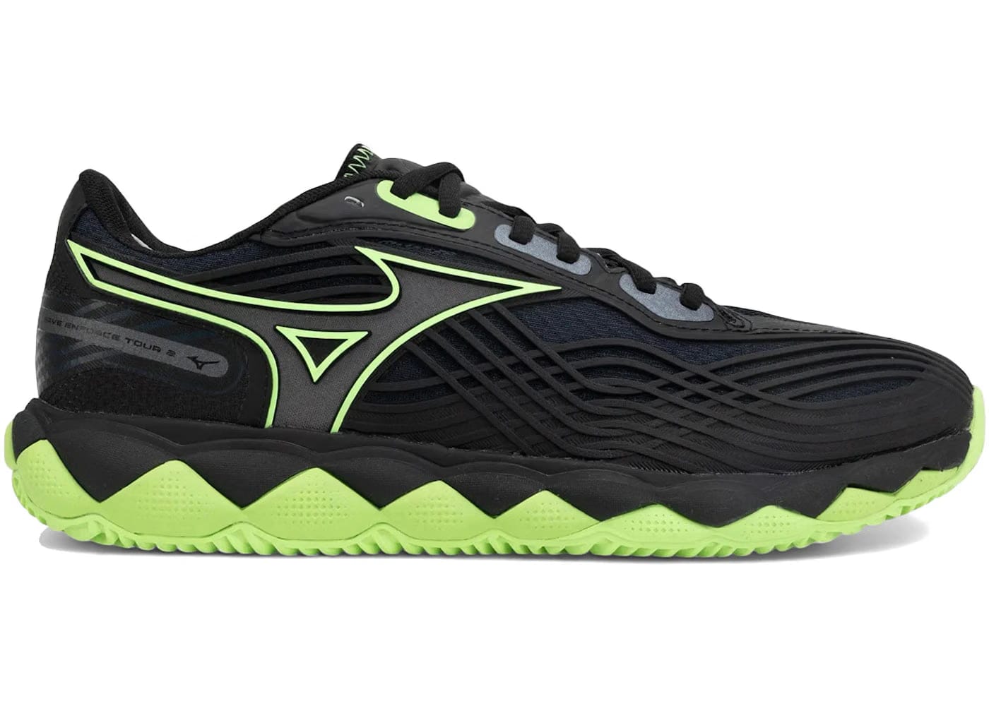 Mizuno Wave Enforce Tour 2 Black Foliage Green