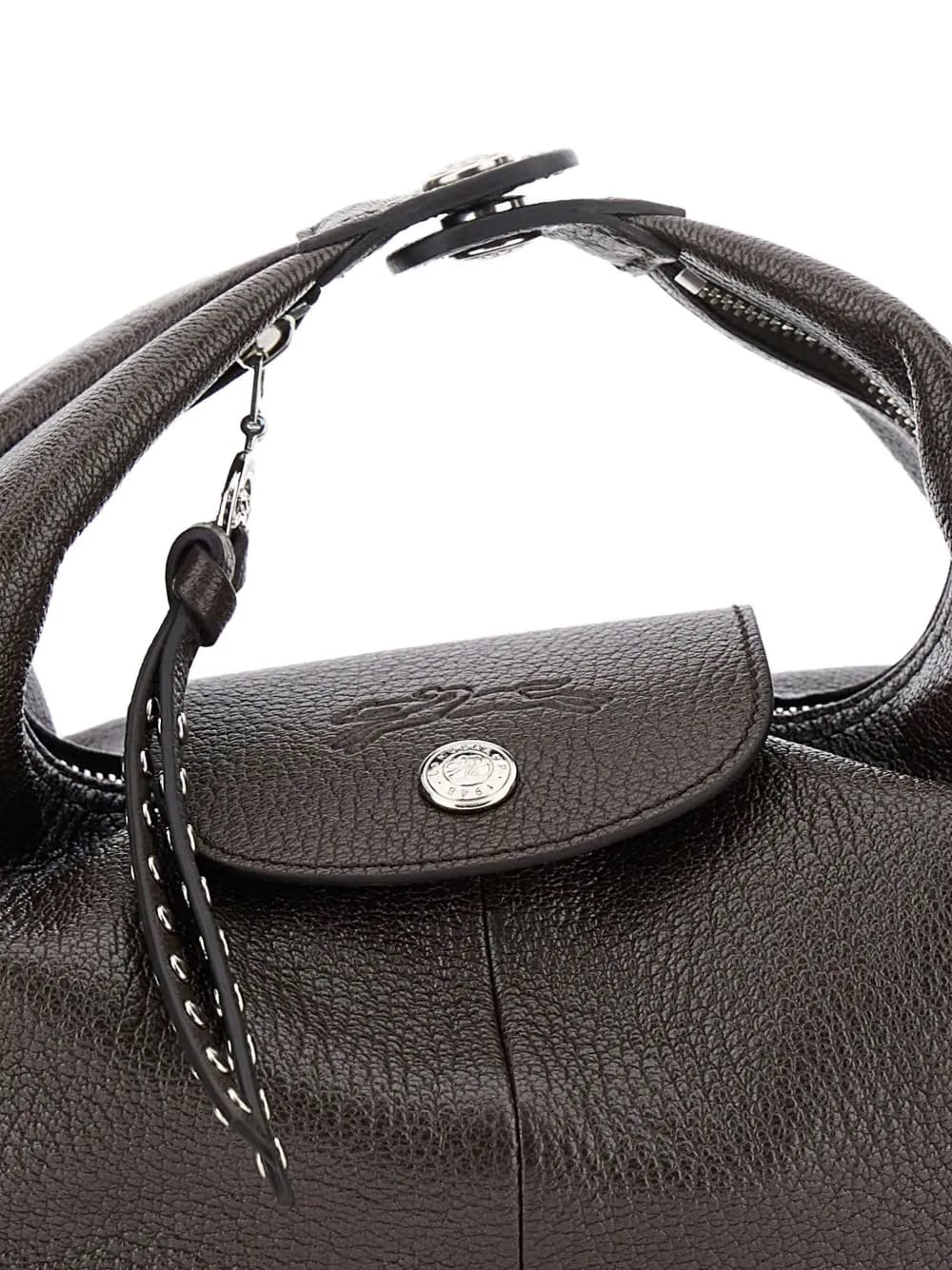 mini Le Pliage Portobello leather tote bag