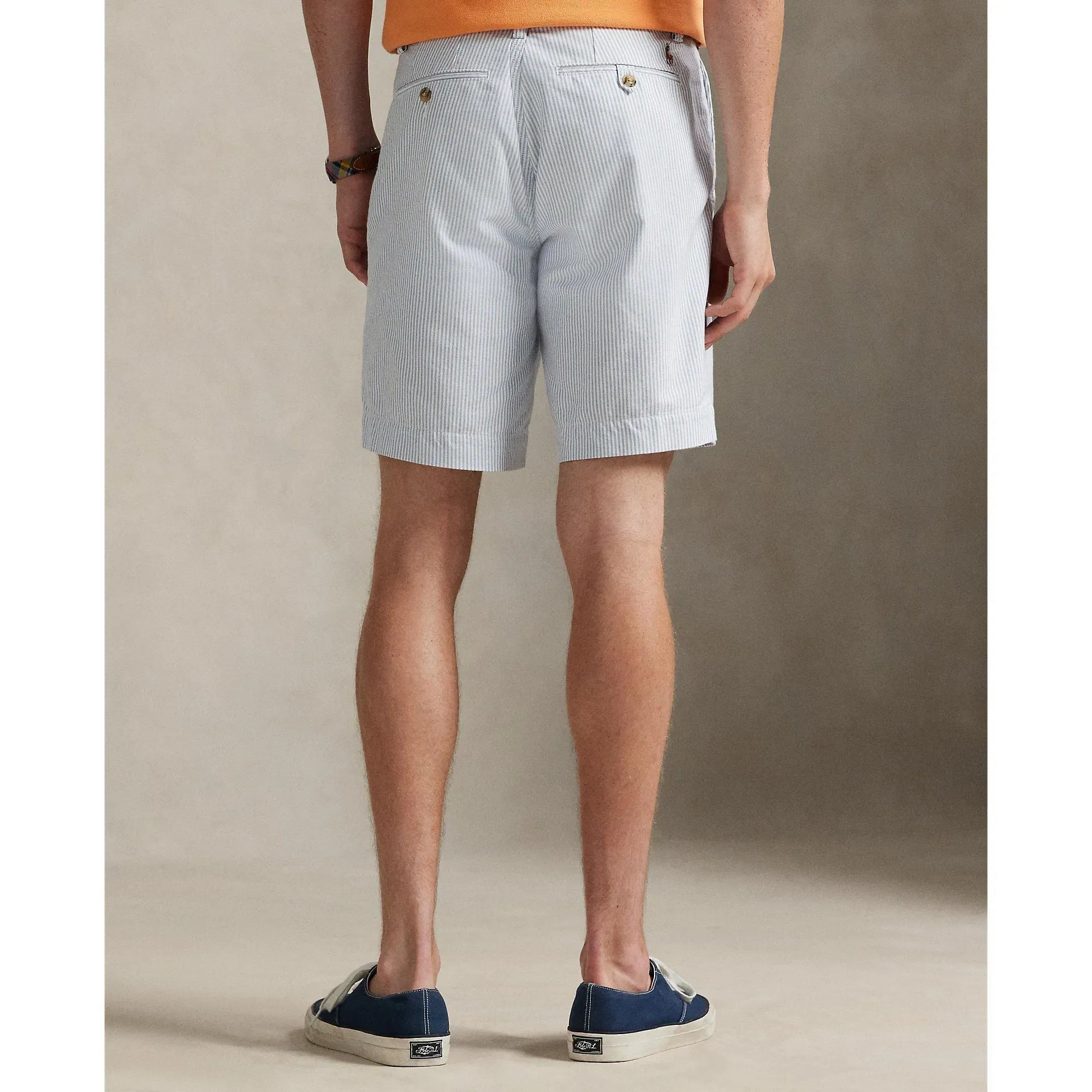 Bedford Stripe Tailored Fit Chino Shorts