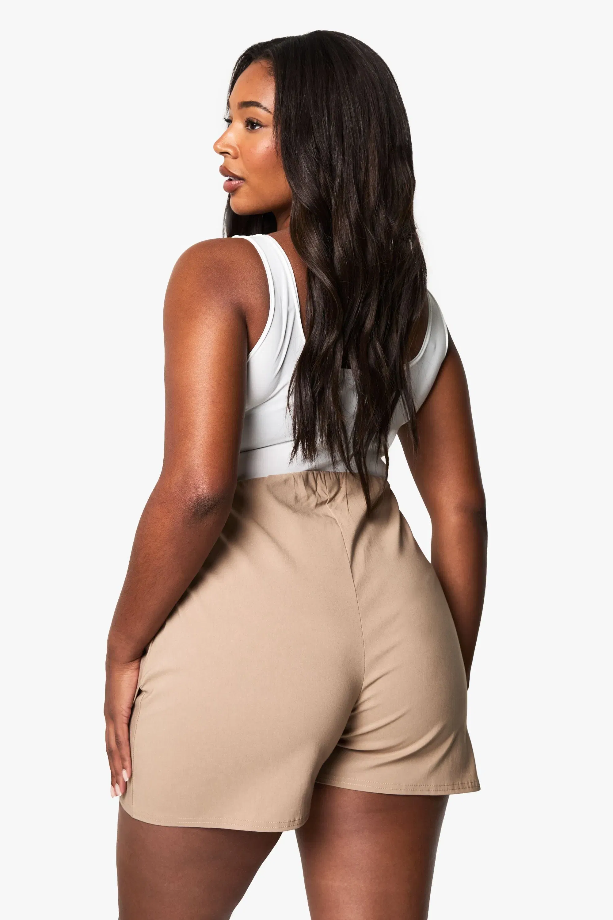 Plus Bengaline Wrap Skort