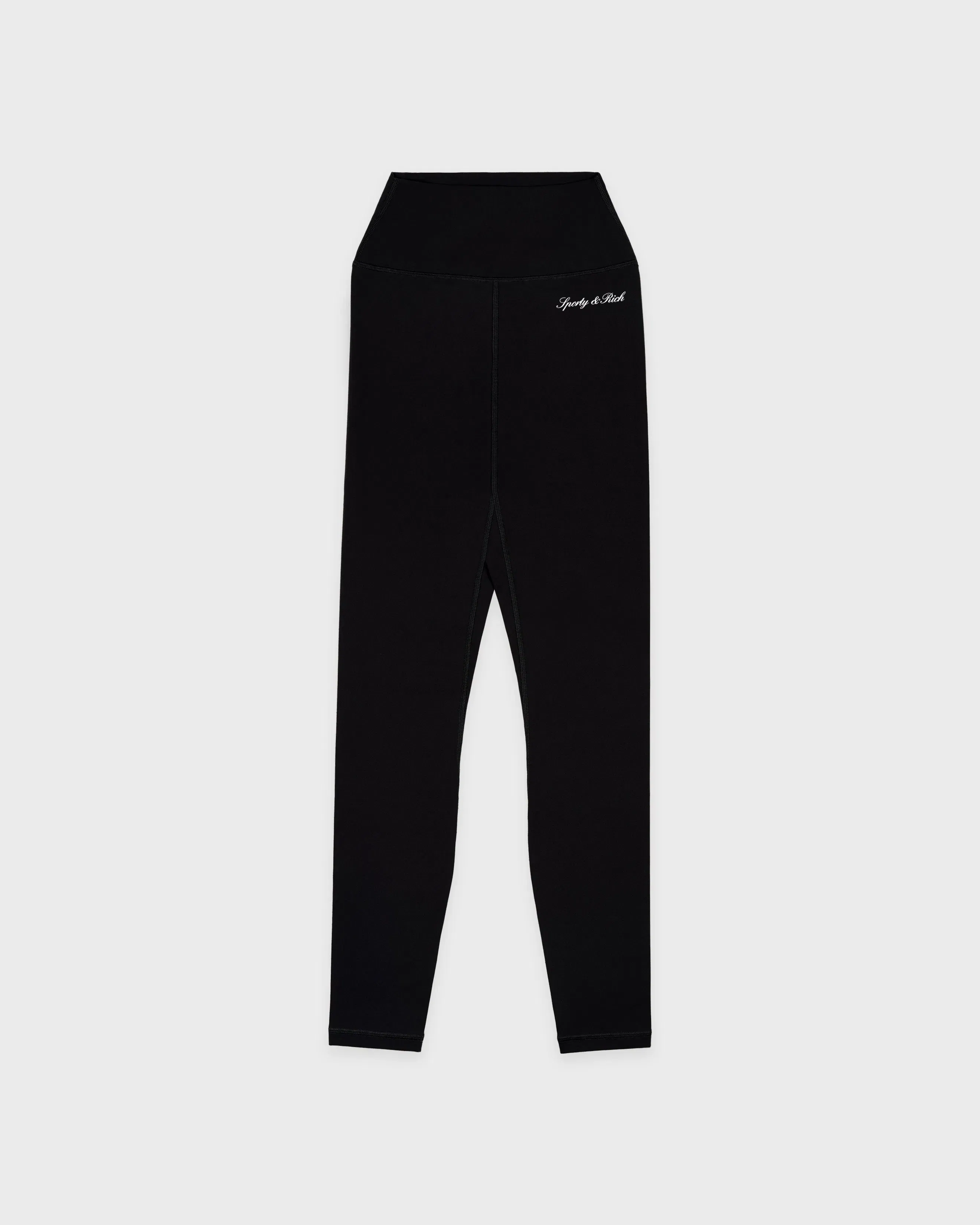 Signature Logo Legging - Black/White