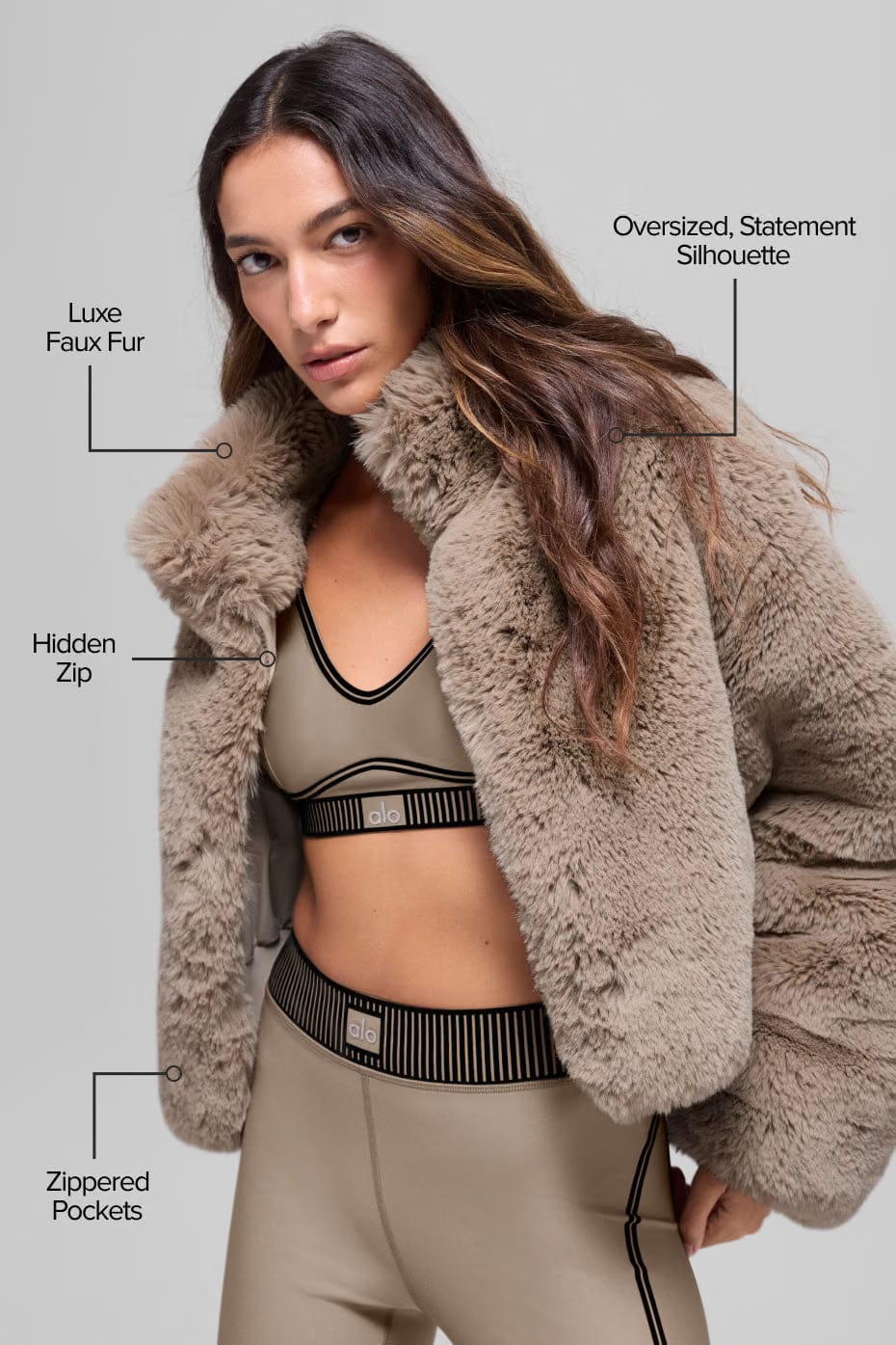 Faux Fur Allure Jacket