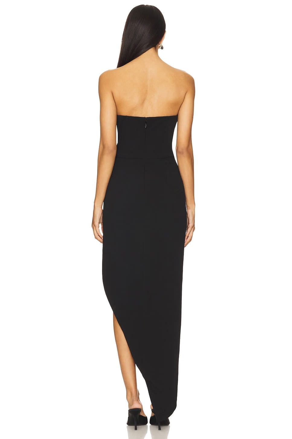 superdown Victoria Corset Maxi Dress in Black