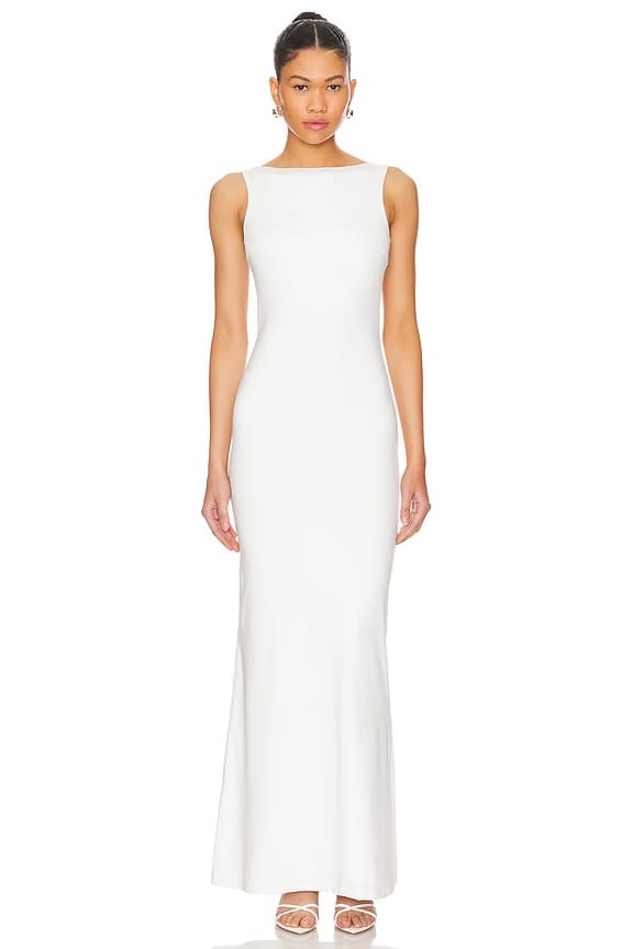 superdown Astra Maxi Dress in White