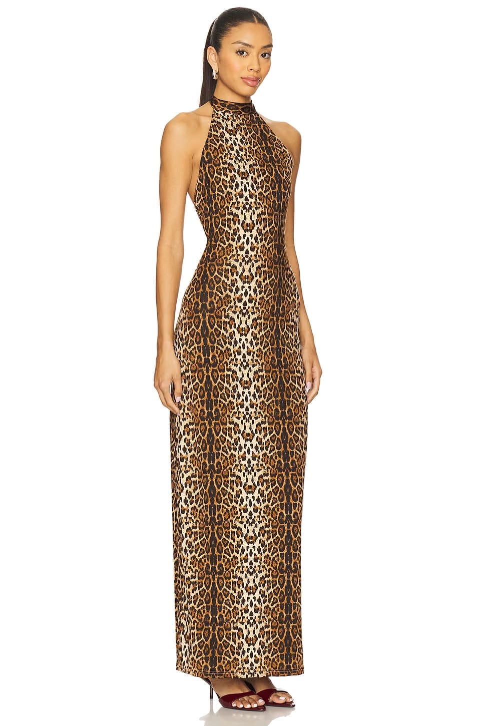 superdown Vashti Maxi Dress in Leopard
