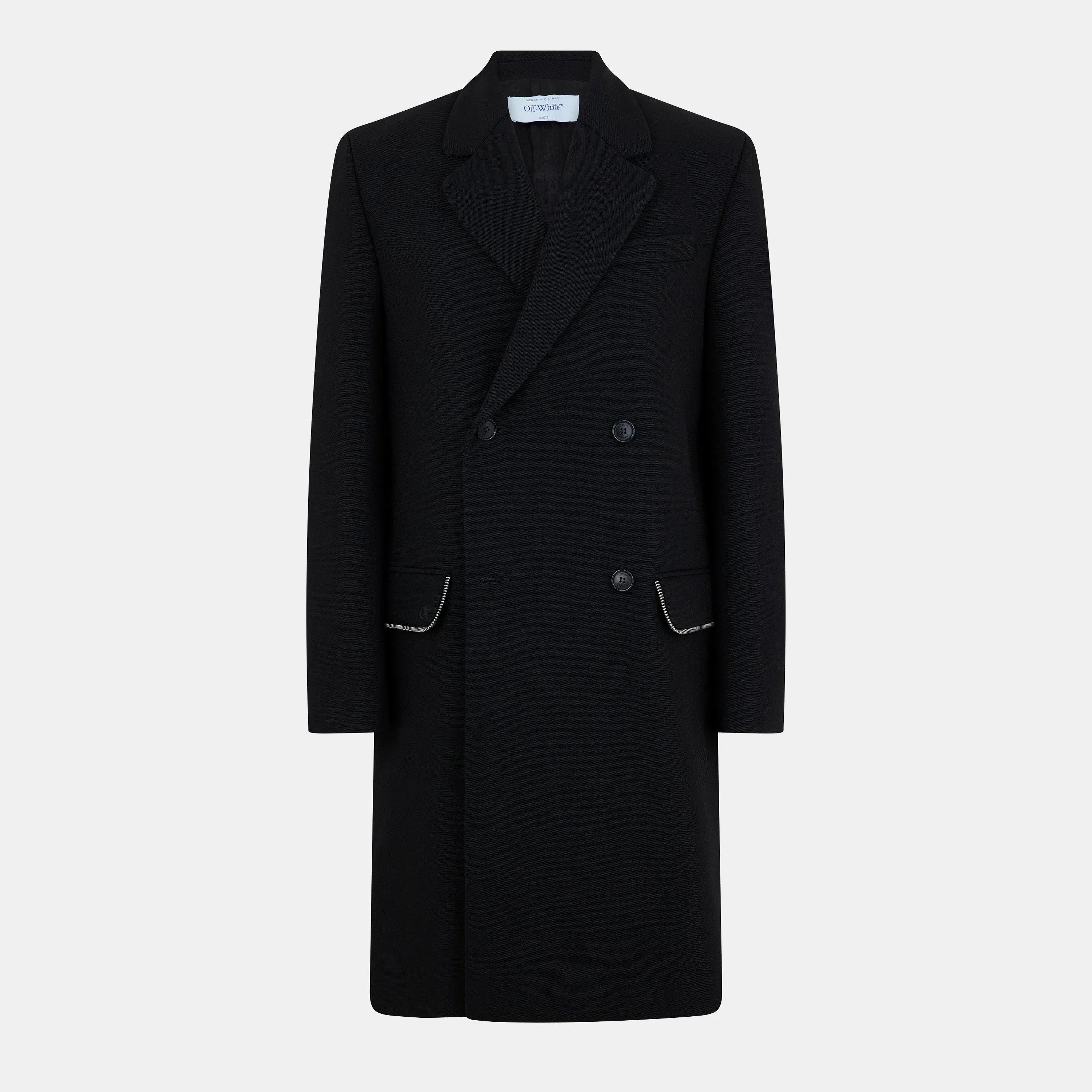 Structured Modern Cut Overcoat
