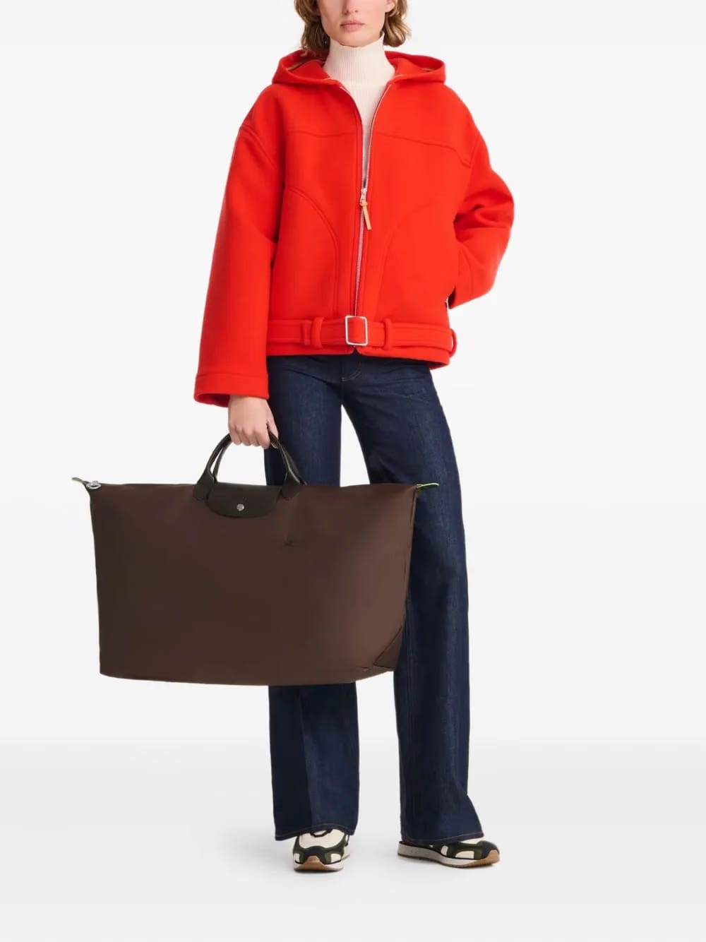 XL Le Pliage Green tote bag