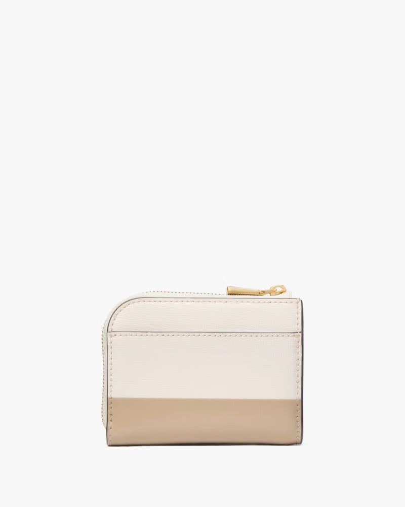 Devin Colorblocked Zip Card Case