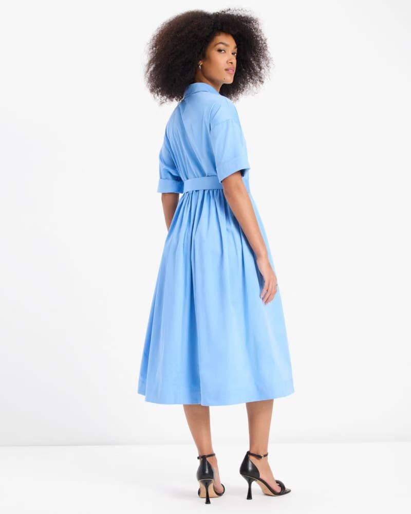 Poplin Midi Montauk Dress