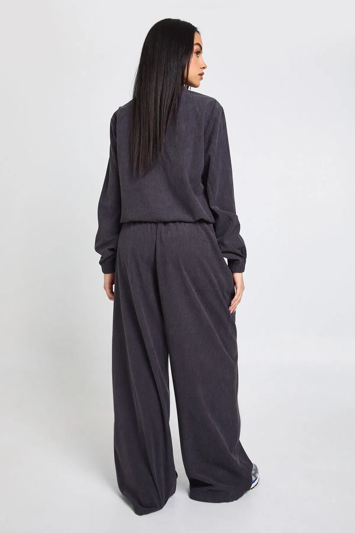Cord Wide Leg Trousers