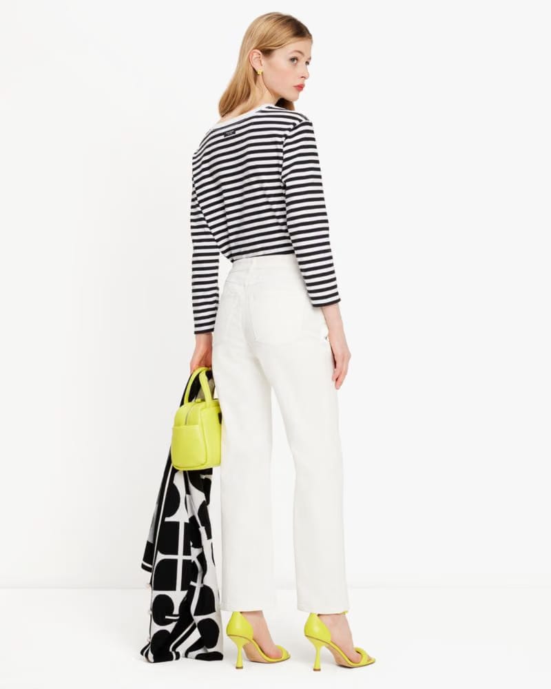 Straight Leg Denim Pants