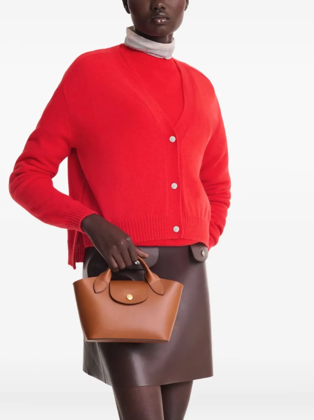 Épure leather mini bag