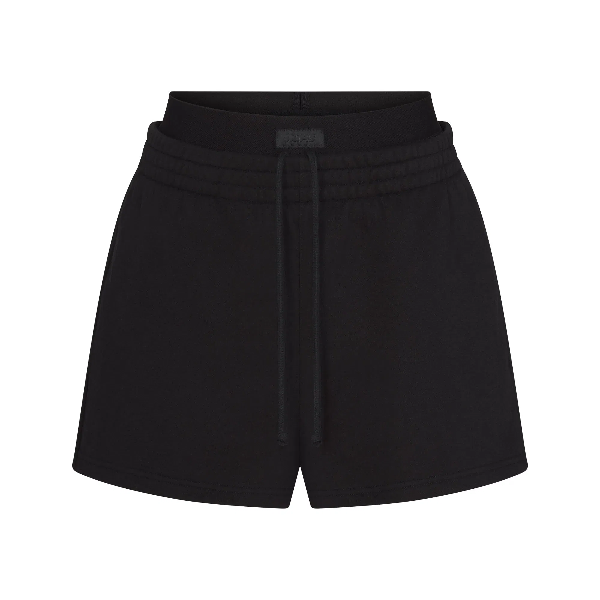 Cotton Fleece Double Waistband Short