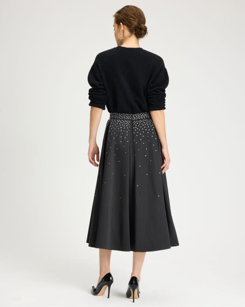 Embellished Midi Skirt