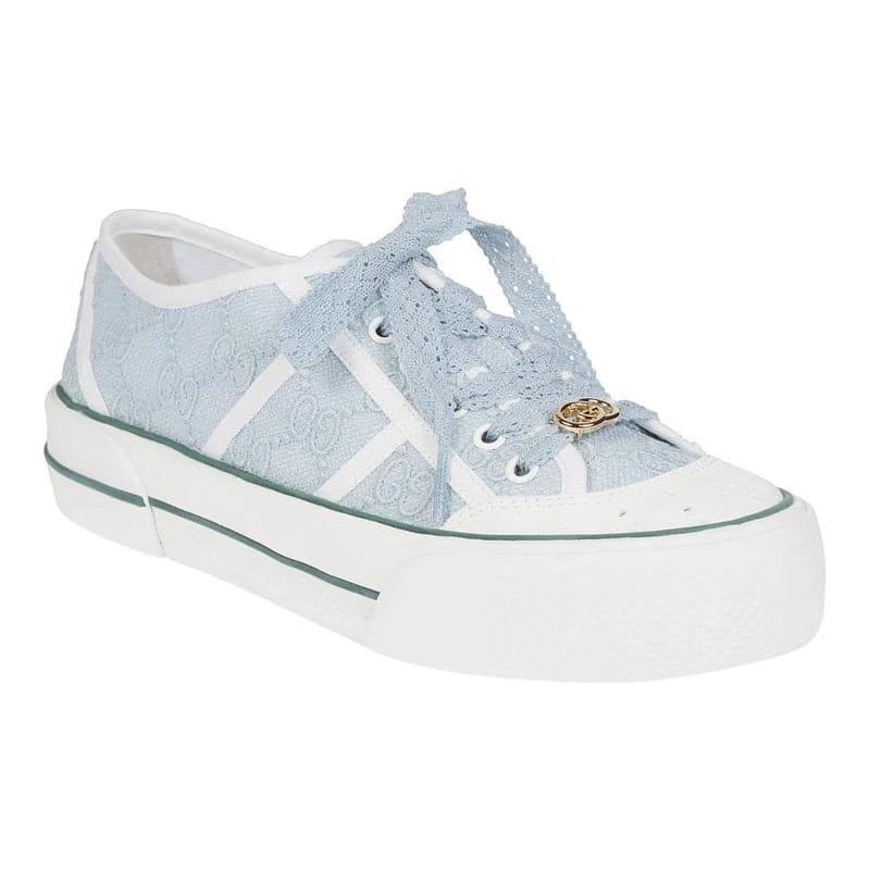 GUCCI Lace Trainers