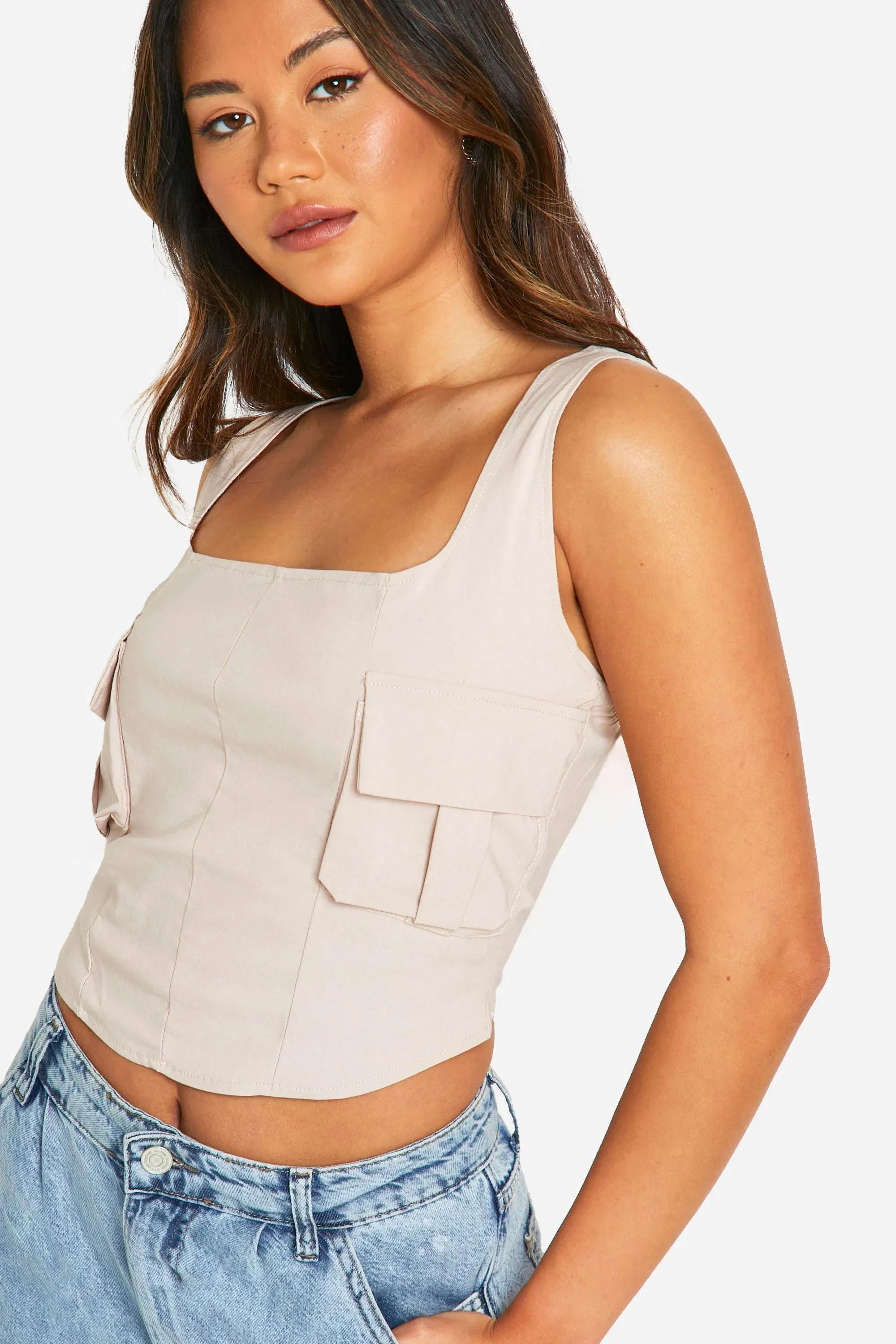 Bengaline Strappy Utility Corset