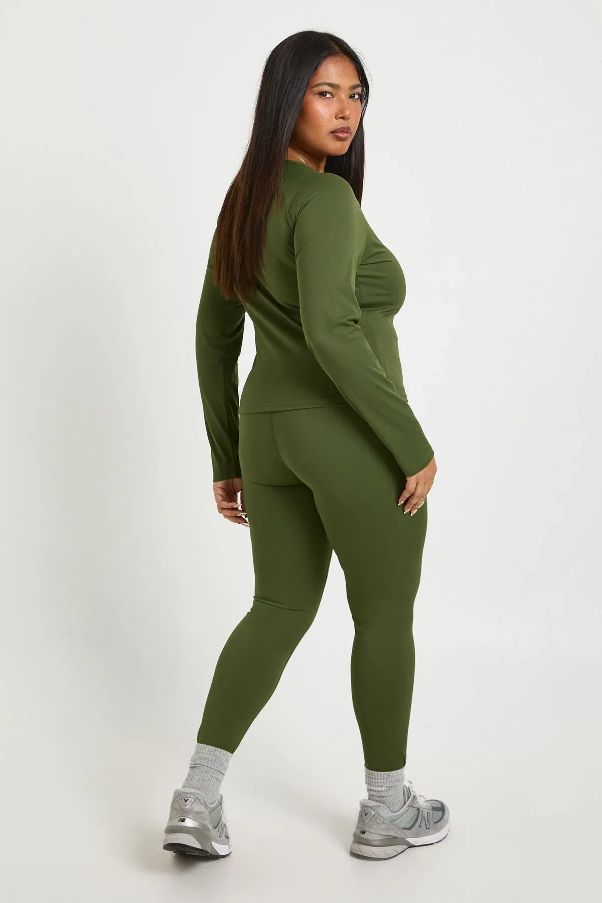 Plus Super Soft Sculpt Seam Detail Legging