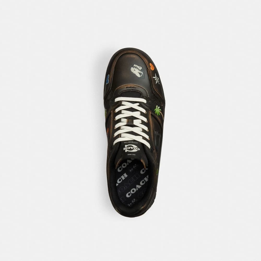 Rexy 10th Birthday Soho Sneaker With Sticker Print