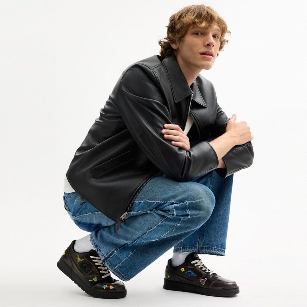 Rexy 10th Birthday Soho Sneaker With Sticker Print