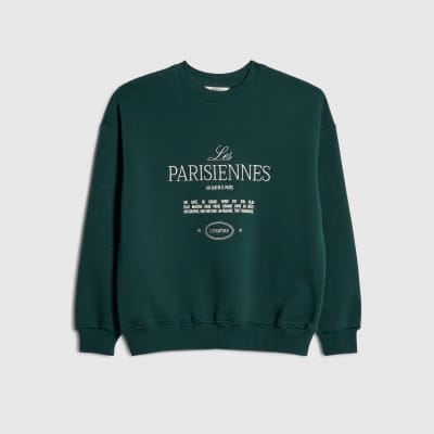 Green Les Parisiennes Sweatshirt