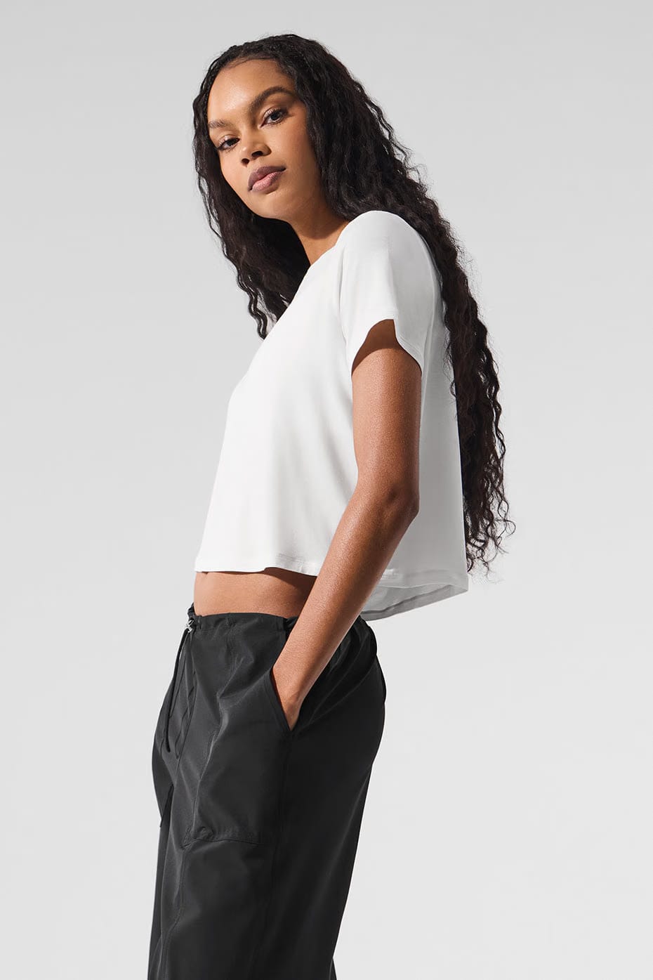 Cropped All Day Short Sleeve