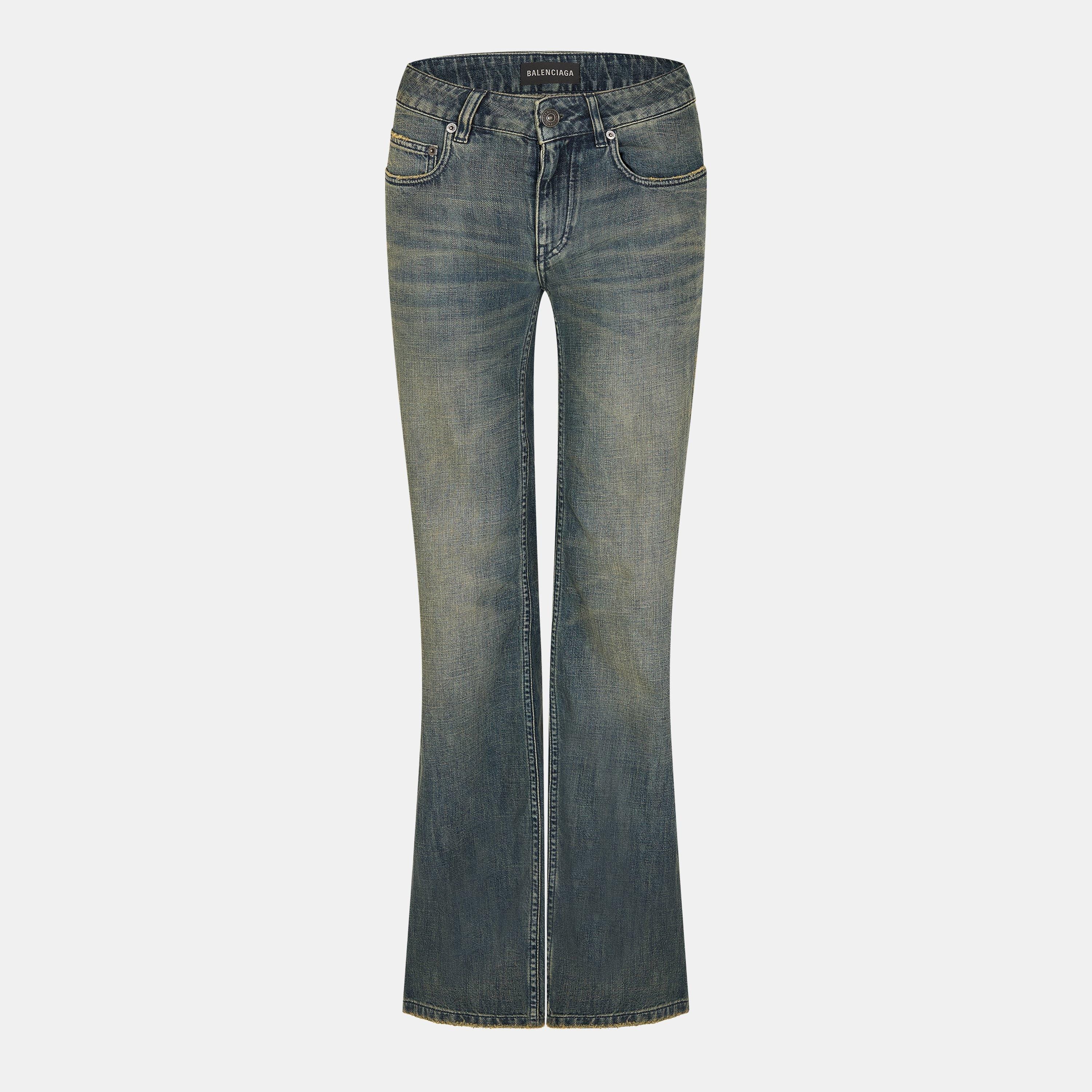 Relaxed Wide Leg Trousers