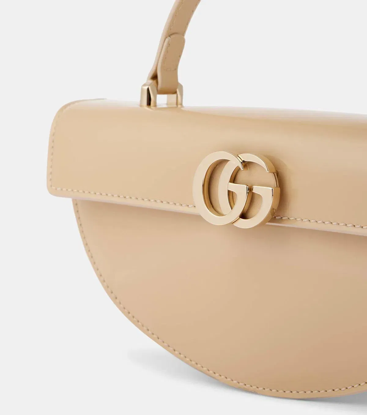 Gucci Half Moon leather shoulder bag