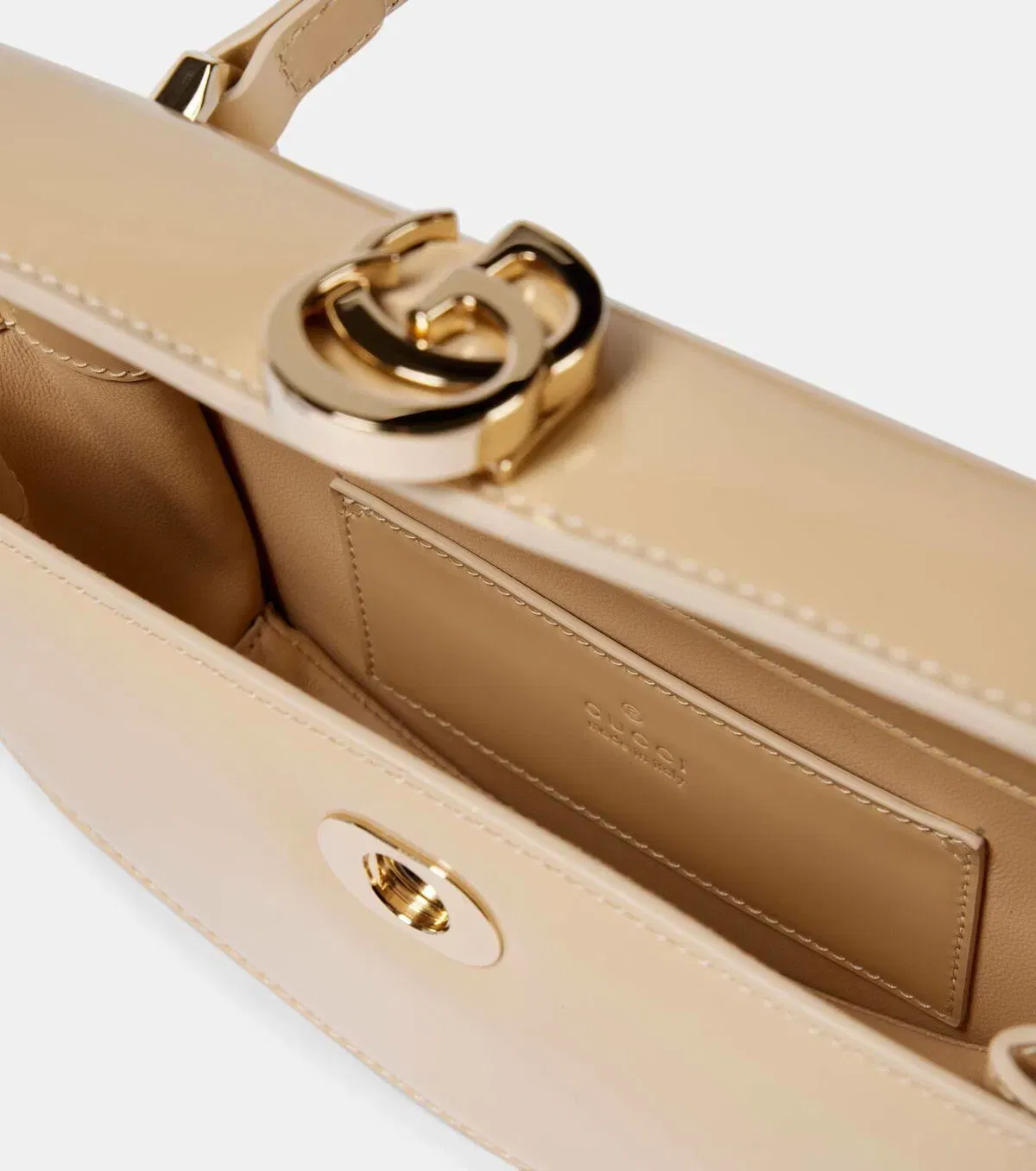Gucci Half Moon leather shoulder bag