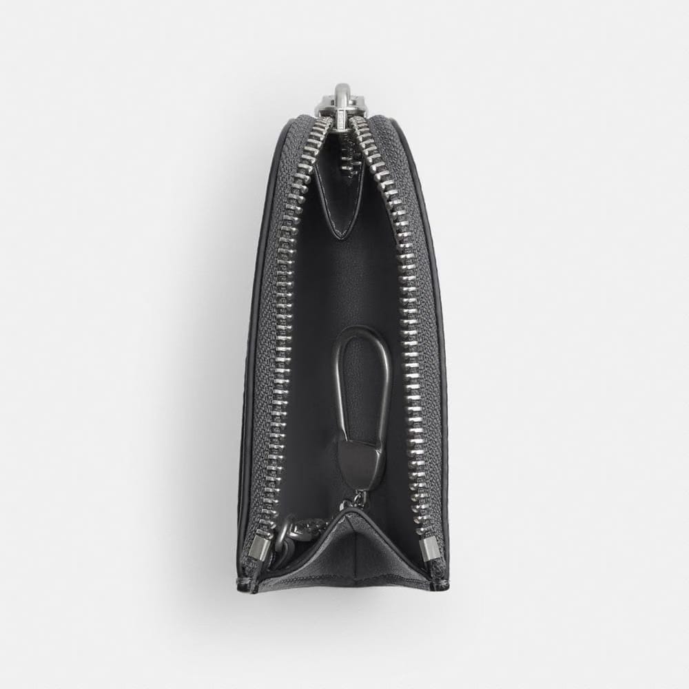 L-Zip Key Case In Signature Canvas