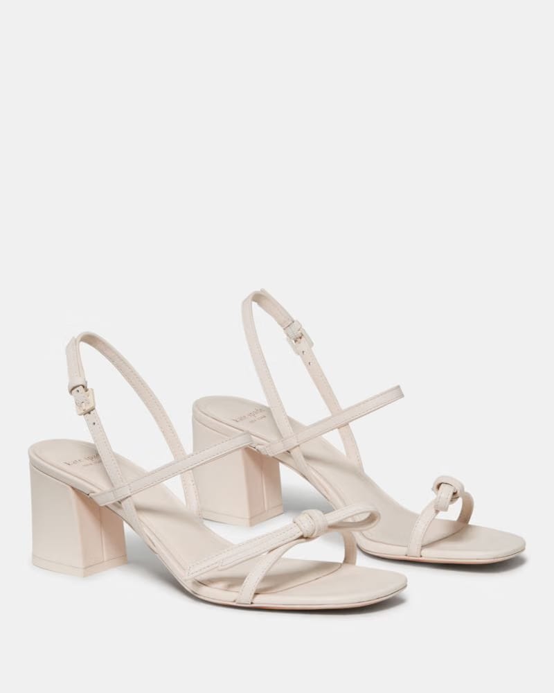 Loop Block Heel Sandal