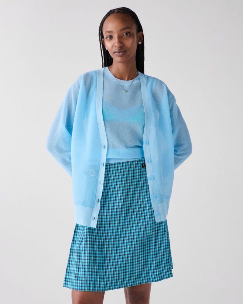 Sheer Knit Cardigan