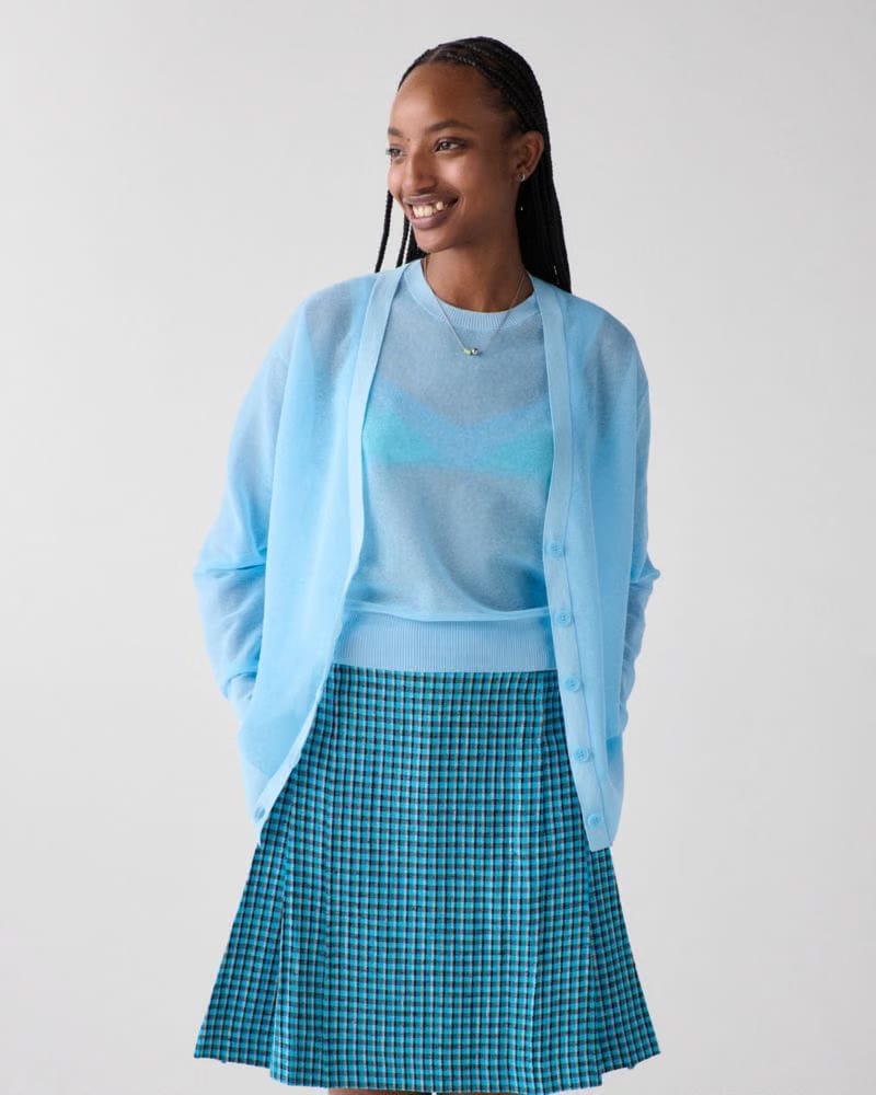 Sheer Knit Cardigan