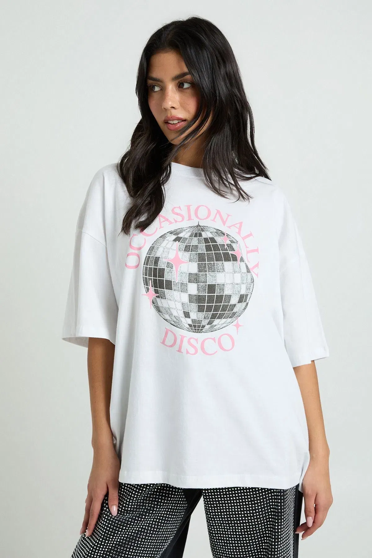 Occasionally Disco Oversized T-Shirt