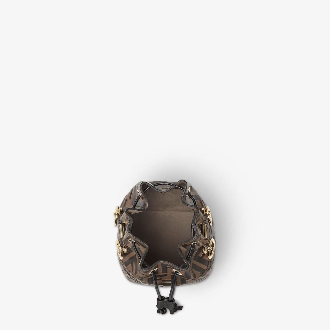 Mon Tresor Brown leather mini-bag