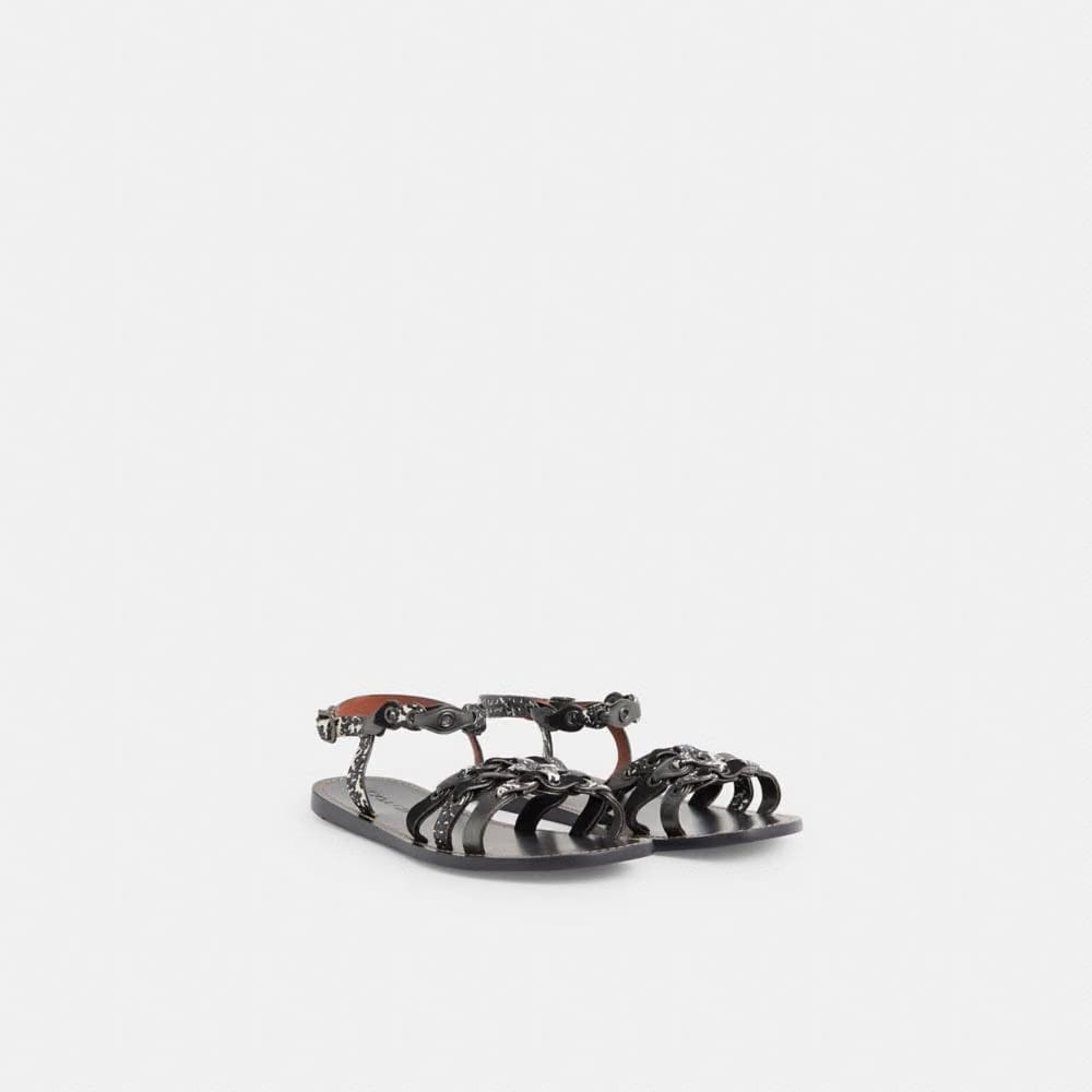 Restored Sandal With Coach Link