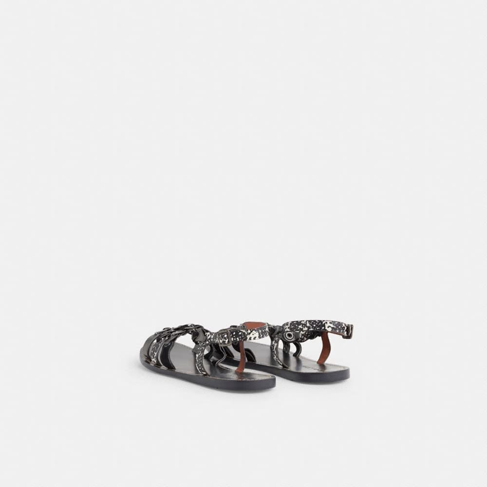 Restored Sandal With Coach Link