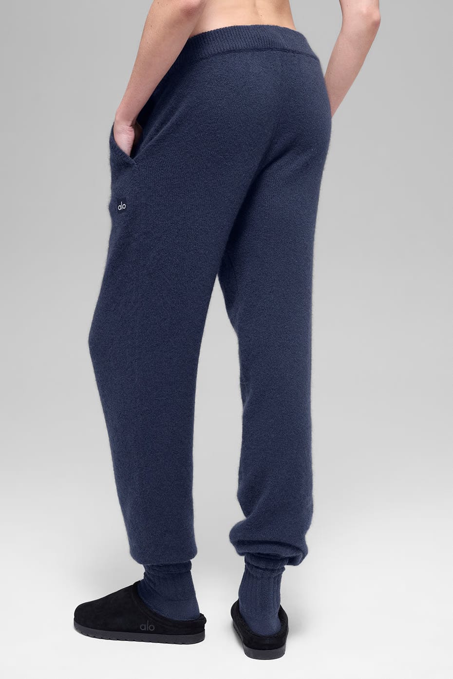 Wool Cashmere High-Waist New Class Jogger
