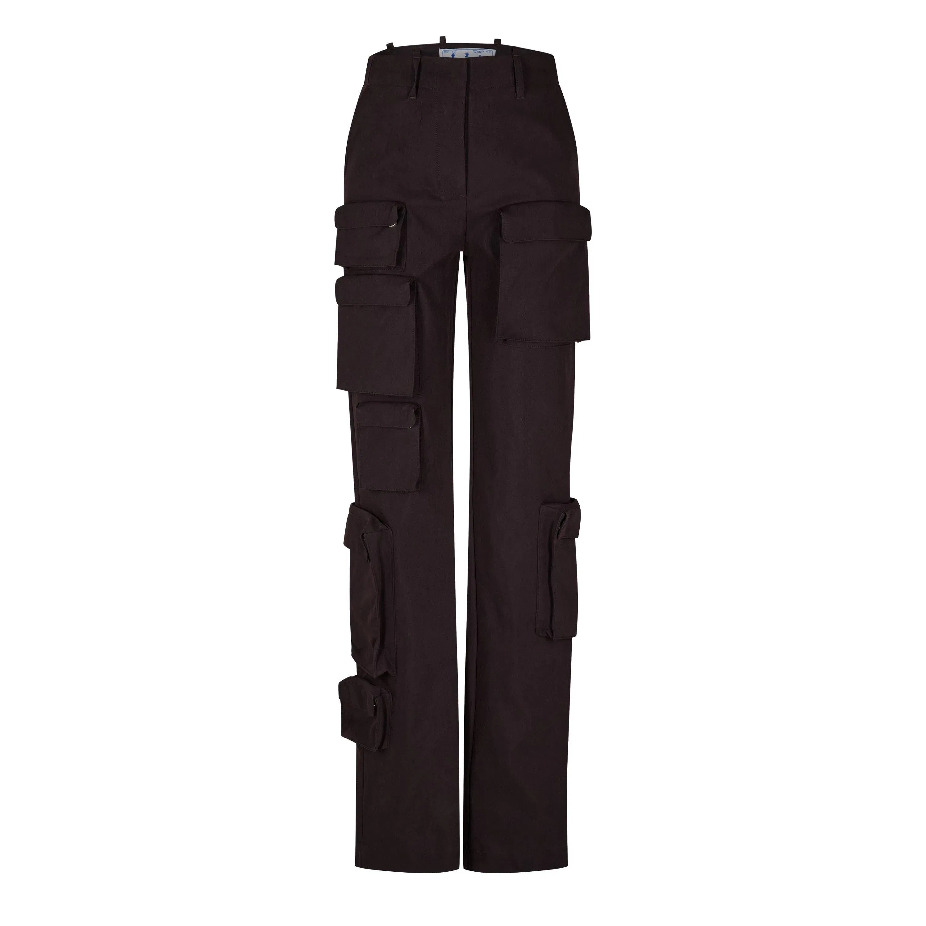 Multi Pocket Straight Cut Cargo Trousers