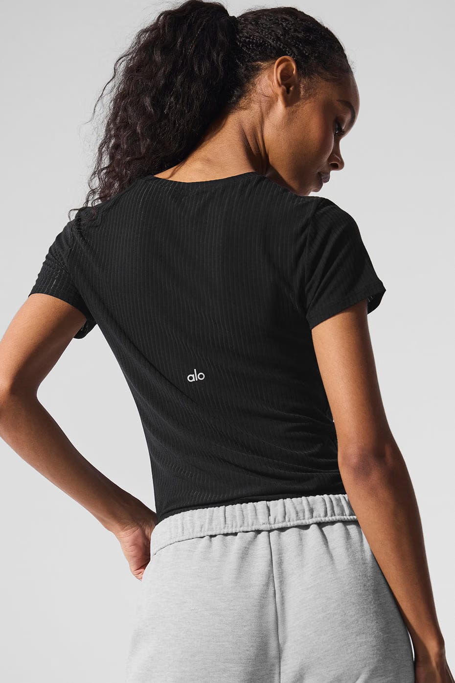 Ribbed Sea Coast T-Shirt