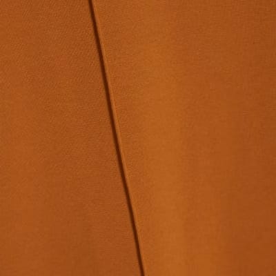 Orange Oversized Seam Front T-Shirt