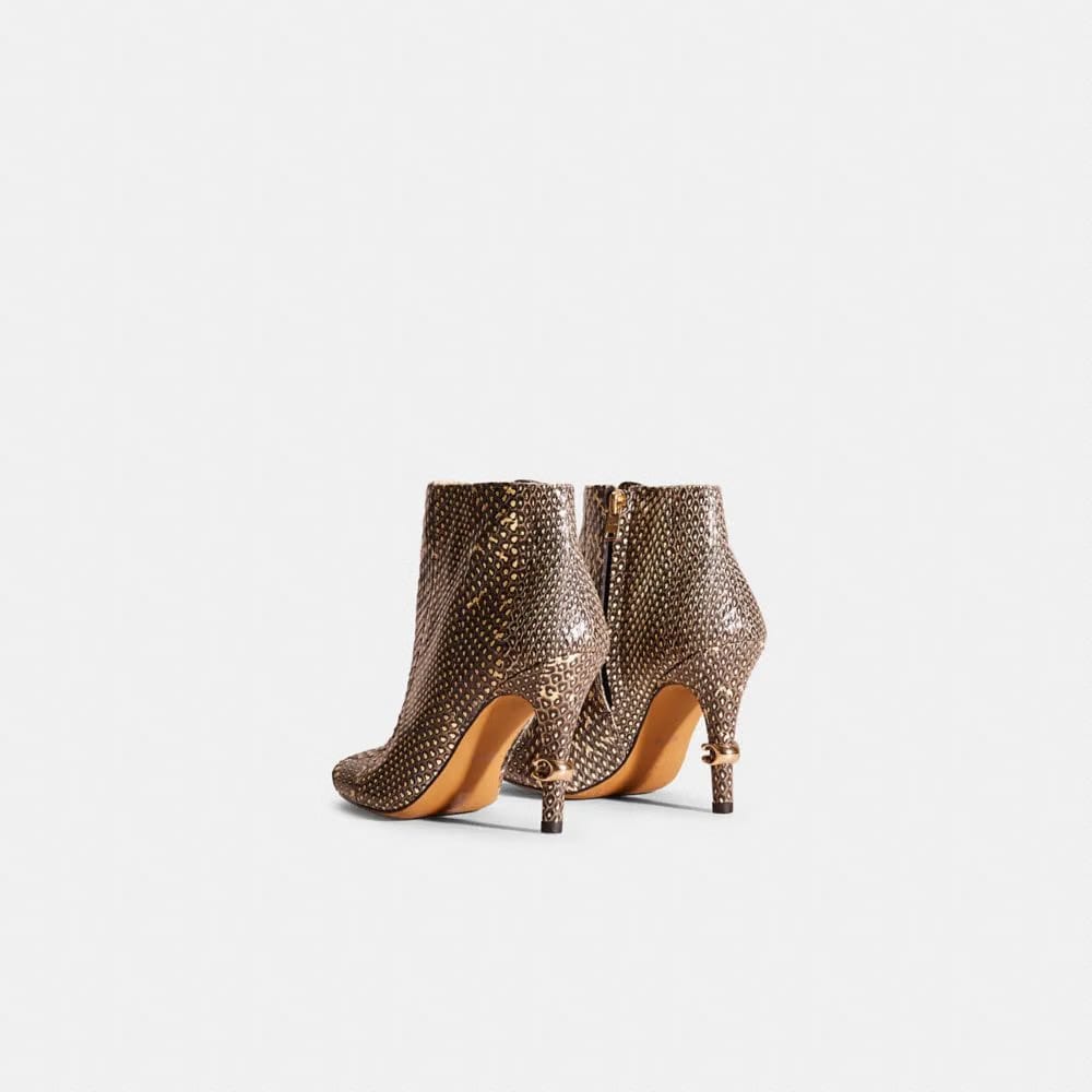 Restored Remi Bootie In Snakeskin