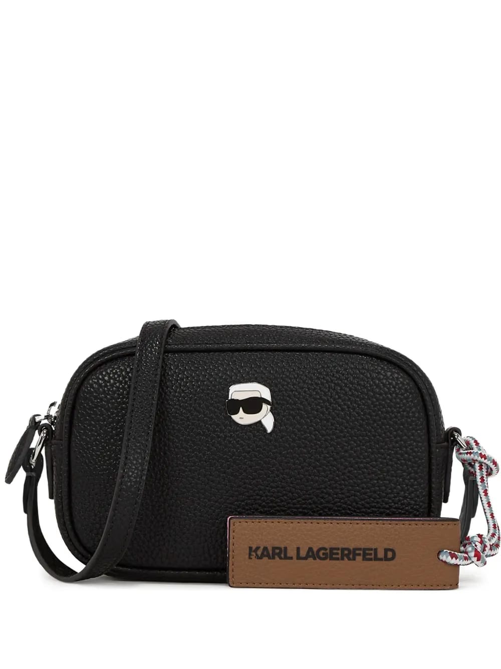 pebble-embellished shoulder bag