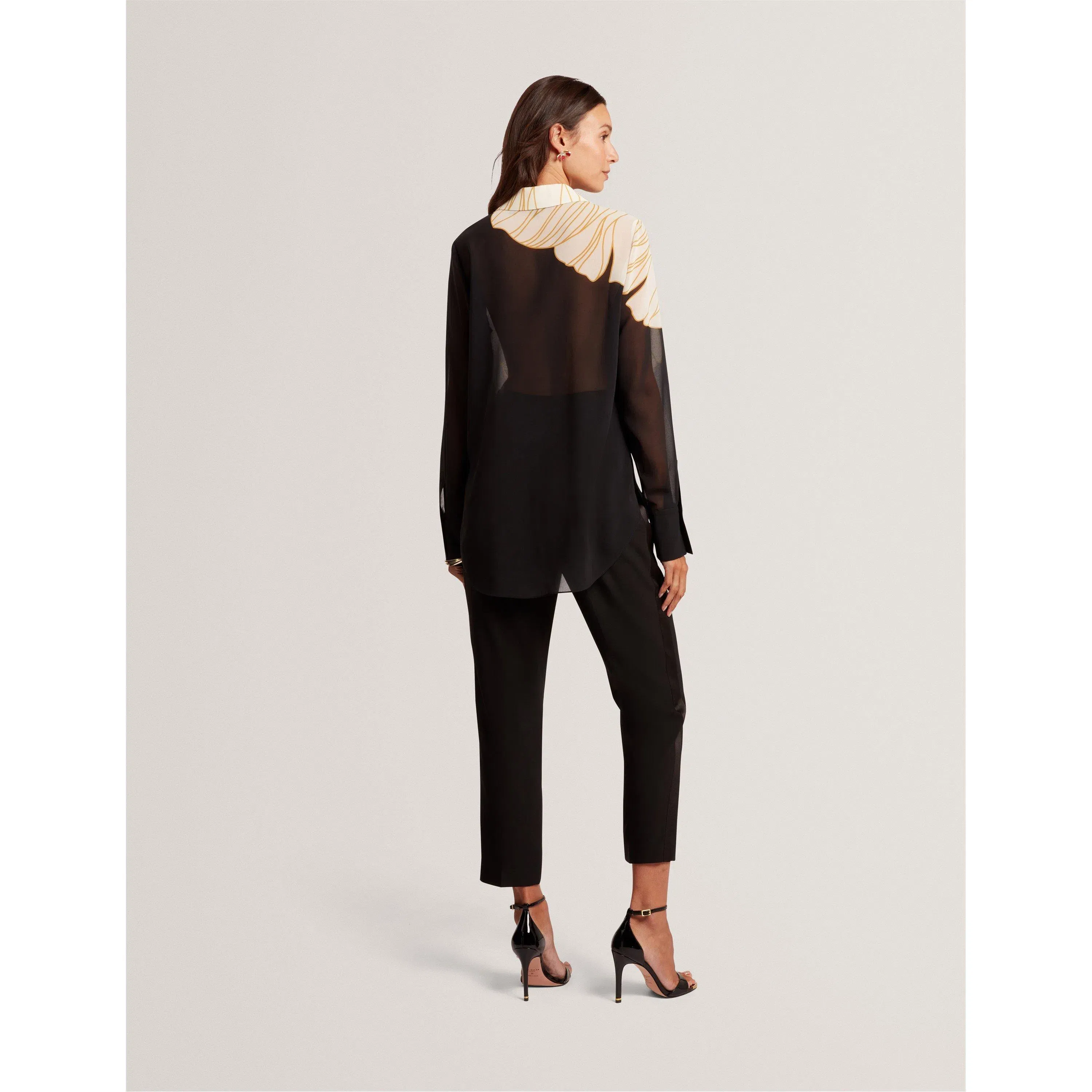 Long-Sleeve Blouse