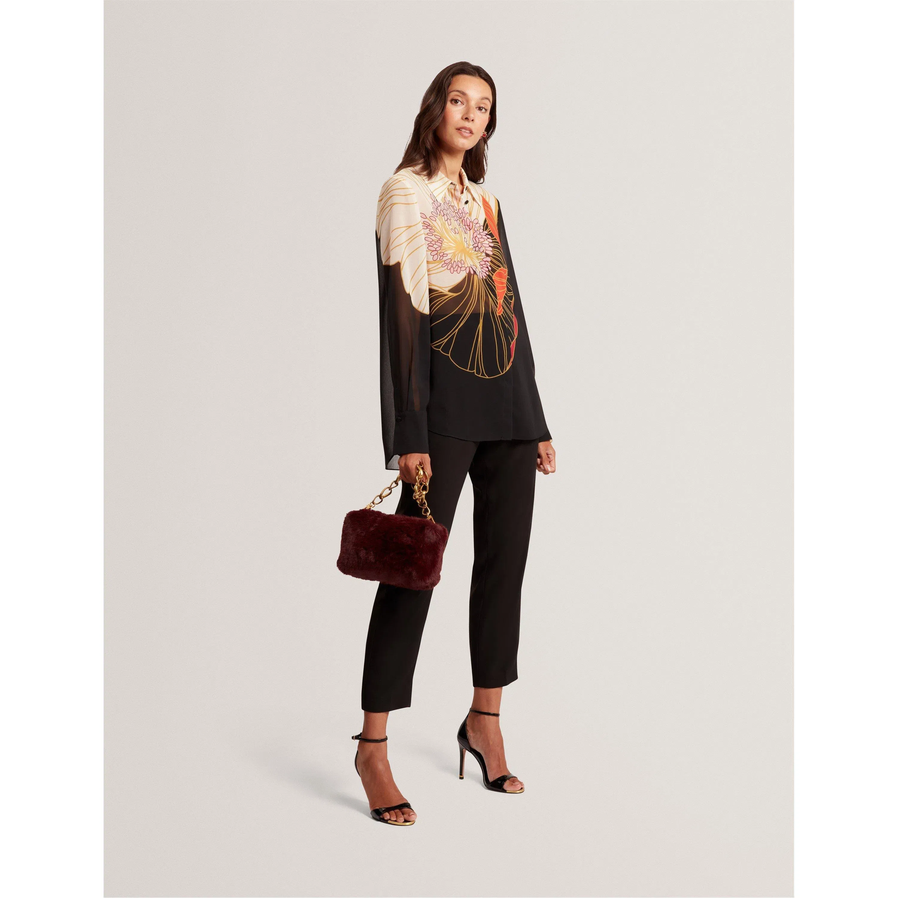 Long-Sleeve Blouse