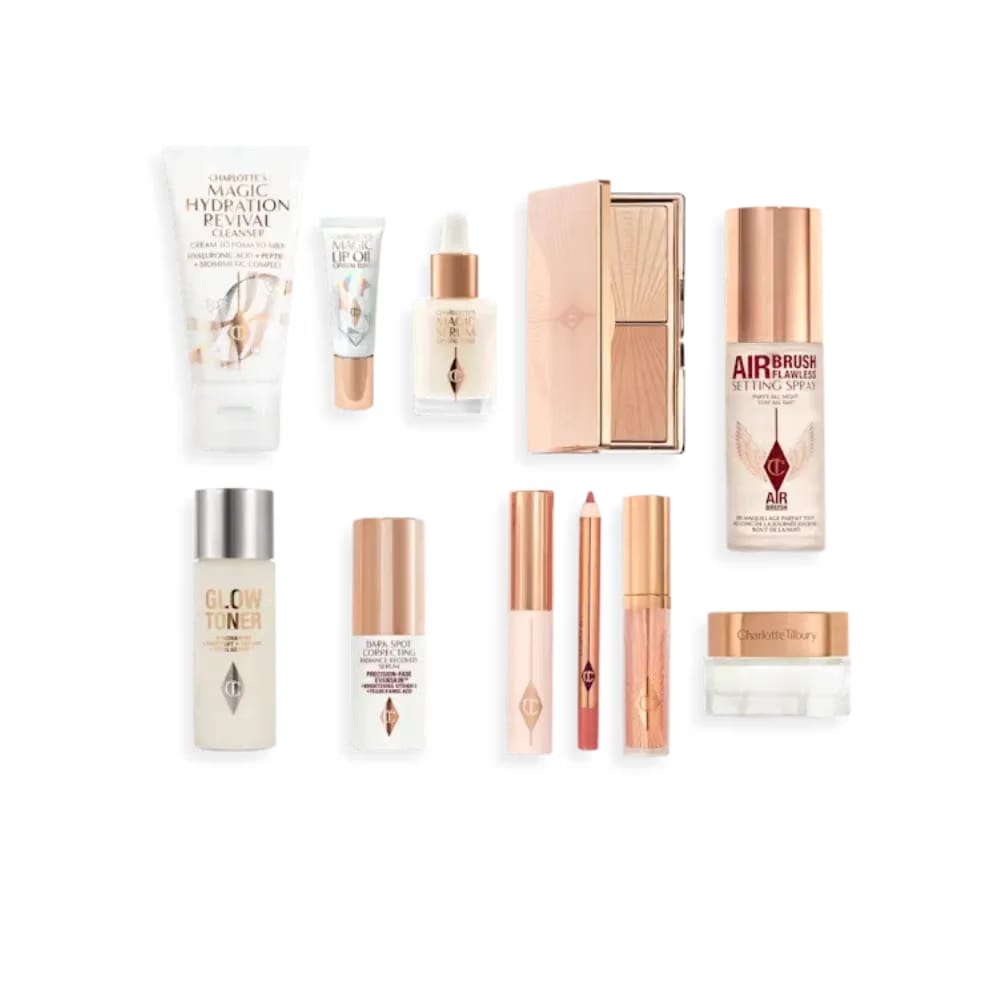 Charlotte Tilbury Mini Glow + Go Travel Beauty Bag